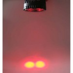 LED výstražné bodové svetlo červené 10-48V 2x4W 143x122mm pre vysokozdvižné vozíky
