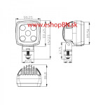 LED LAMPA CREE XTE 5-25W 15.2 cm – fotka 4